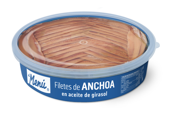 Anchovy Fillets in Sunflower Oil