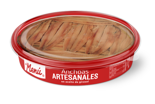 Anchoa Artesanal en Mariposa Aceite de Girasol - 570 gr.