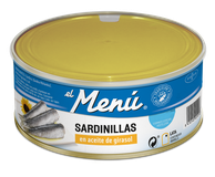Sardinillas en Aceite de Girasol - RO990 gr.