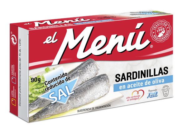 Low-Salt Sardines in Olive Oil