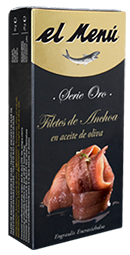 Filetes de Anchoa del Cantábrico en aceite de Oliva